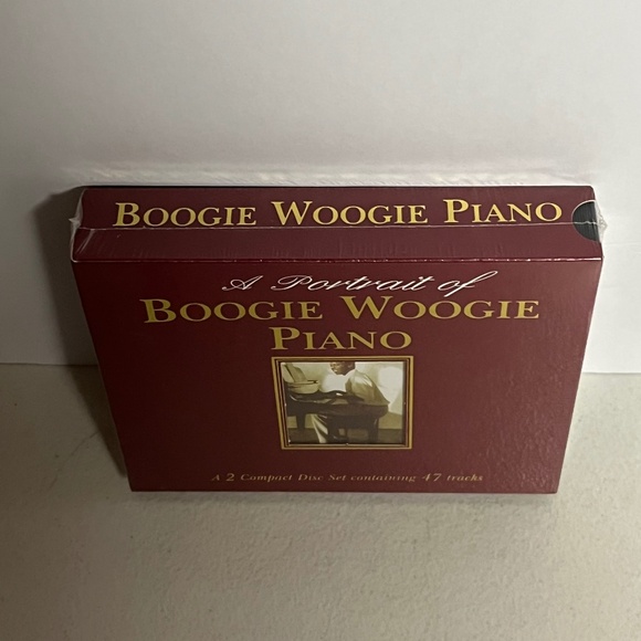 A Portrait Of Boogie Woogie Piano CD 2 Disc Set Sealed OOP Rare 47 Tracks - Picture 3 of 10